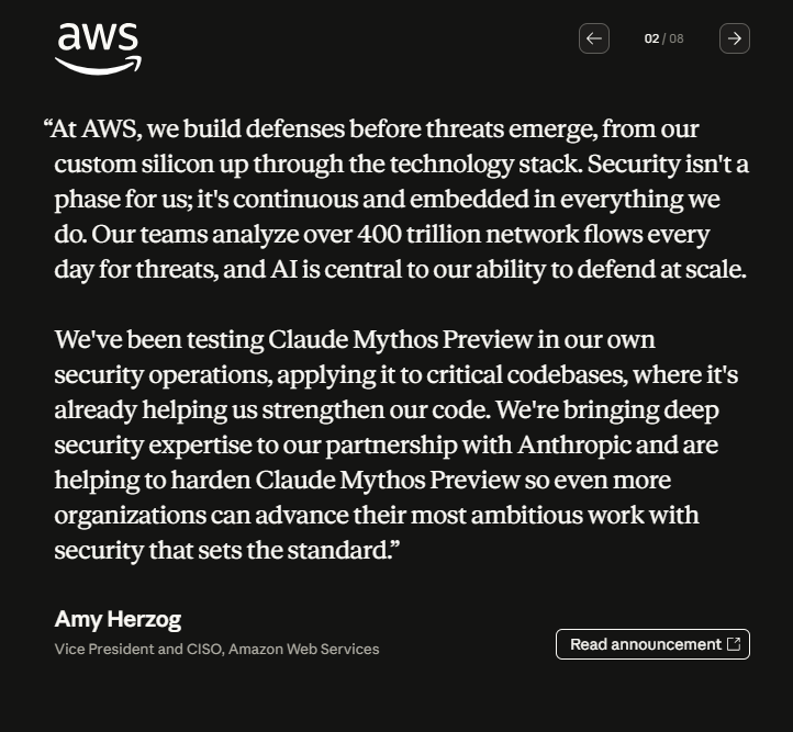 glasswing aws quote