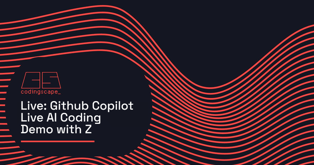 Github Copilot live AI coding demo with Zachary Burkett