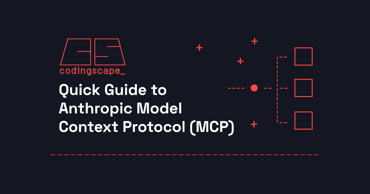Quick Guide to Anthropic Model Context Protocol (MCP)